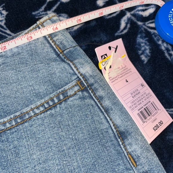 NWT! Wild Fable Mid-Rise Chevron Denim Maxi Skirt - Picture 9 of 10